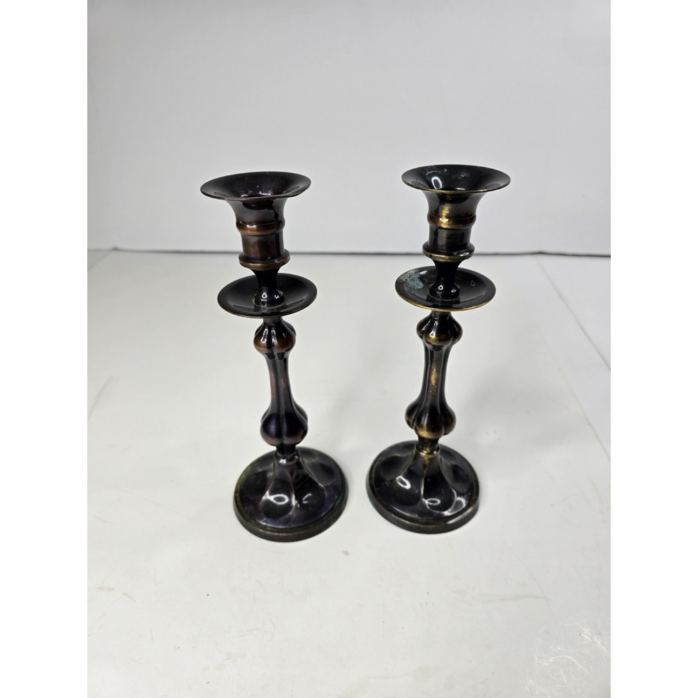 Southern Living GARRITY HOUSE Candle Stick Holder 14.75" in Tall Set of Two